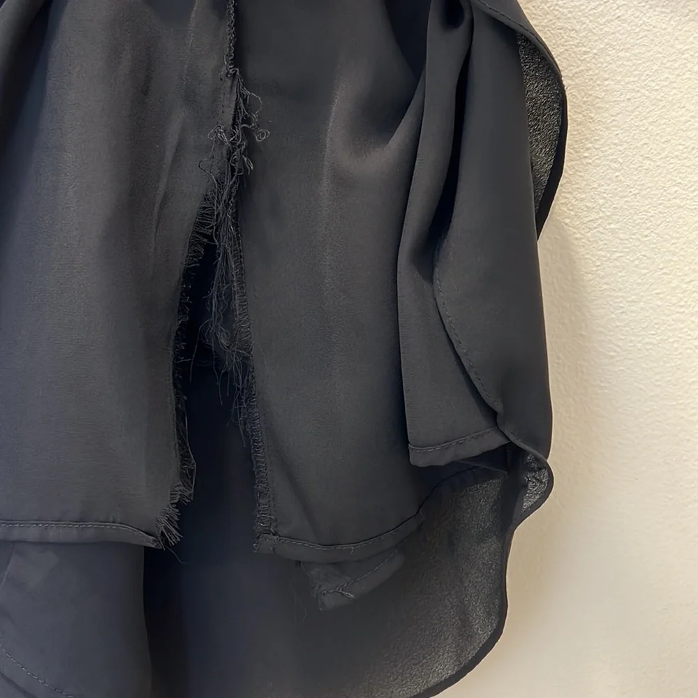 Bardot x Revolve Babylon Ruffle Lace Dress Size 6 or Small - Picture 12 of 14